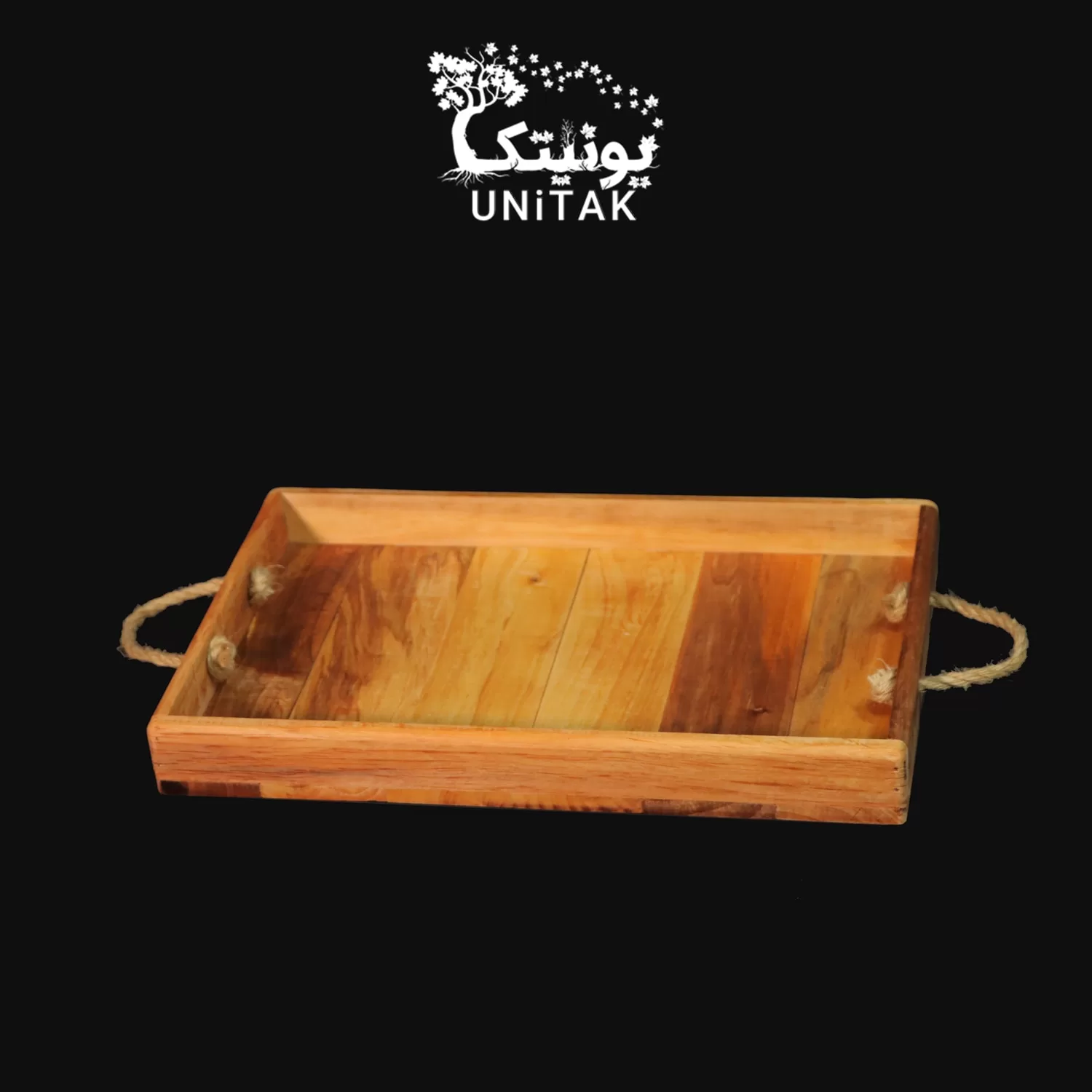 Unitak wooden tray Model Rasta code 86