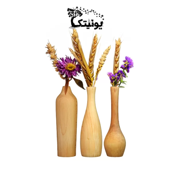 UNiTAK Wooden Decorative Vase code 15